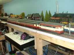 Bau der neuen Anlage